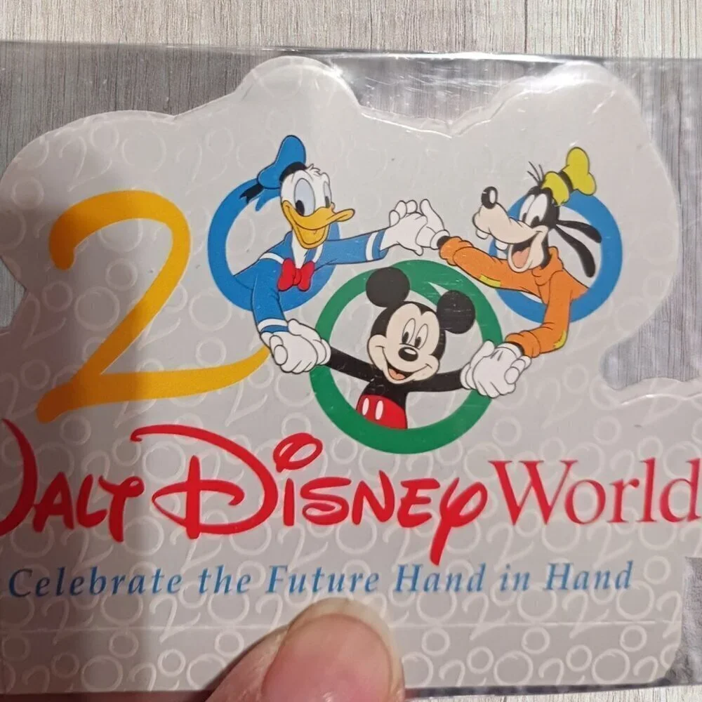 Mickey Mouse Walt Disney World 2000 Bean Bag Plush Toy